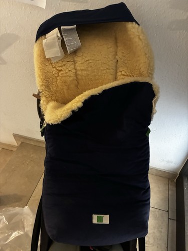 Lammfell fußsack für - fußsack,