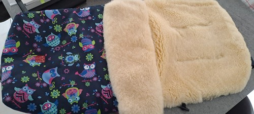 Lammfell fußsack von - lammfell, kaiser